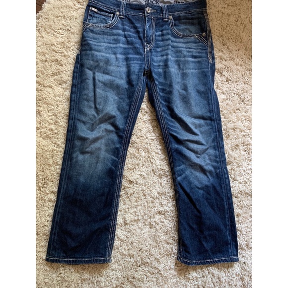 Buckle Black Bootcut Jeans - Picture 2 of 8